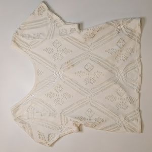 silence + noise cutout doily top